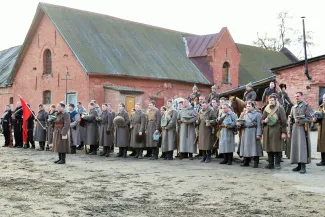 Студент института исторического и правового образования - участник военно-исторических реконструкций 